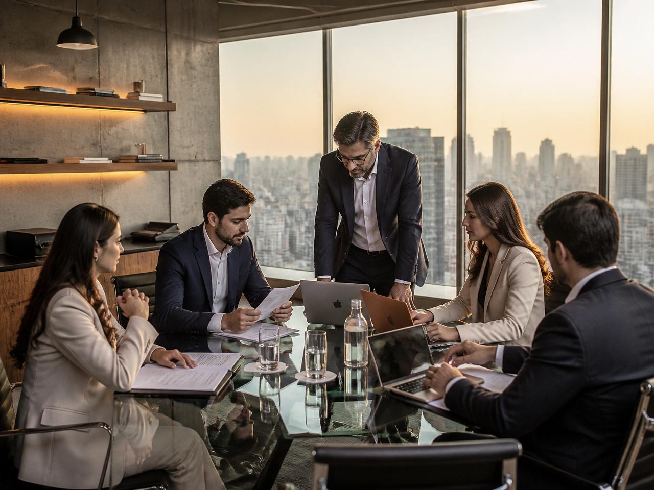 Consultores Zero1 em reunião